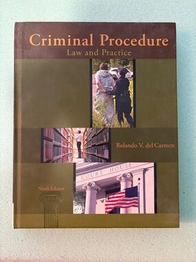 Criminal Procedure Law and Practice College Textbook